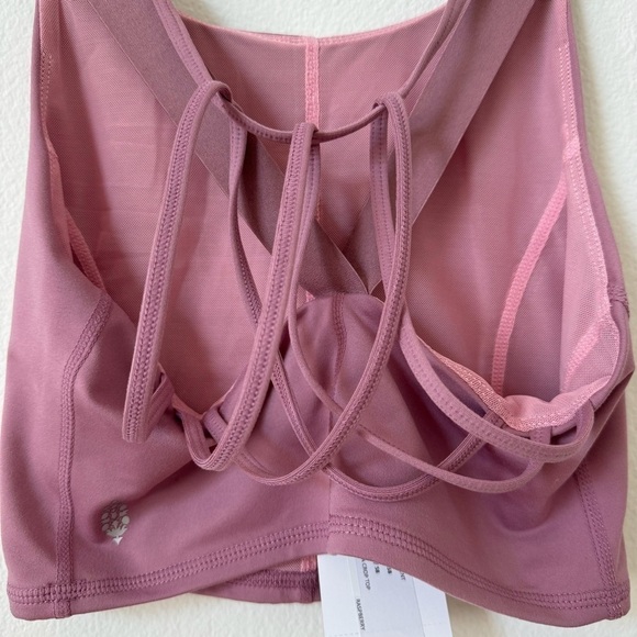 Free People Movement Mantra Bralette Sports bra Raspberry Pink XS FP Movement - Picture 8 of 14